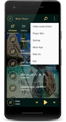 MP3 Player Free android App screenshot 0